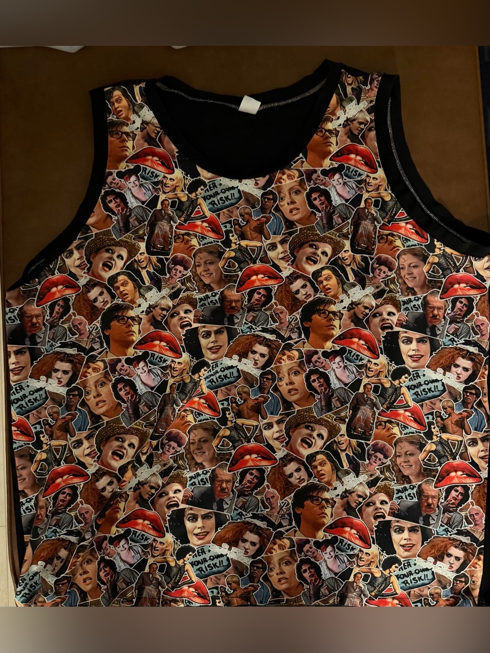 Custom Rocky Horror Picture Show Collage Tank Top